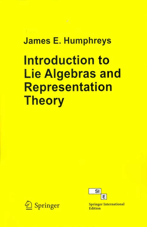 Orient Introduction to Lie Algebras and Representation Theory